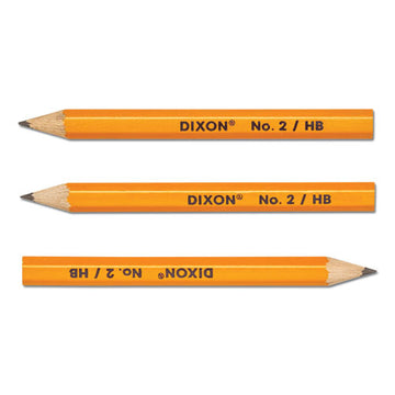 Dixon® Golf Wooden Pencils, 0.7 Mm, Hb (#2), Black Lead, Yellow Barrel, 144-box freeshipping - TVN Wholesale